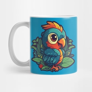Happy parrot Mug